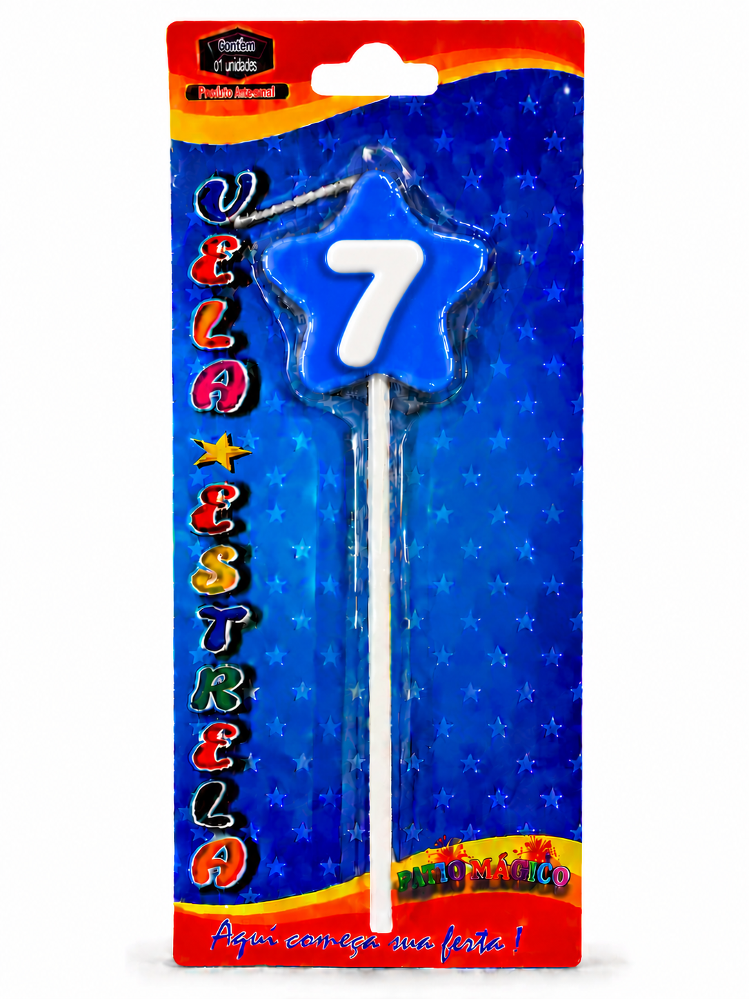 Star Number Birthday Candles