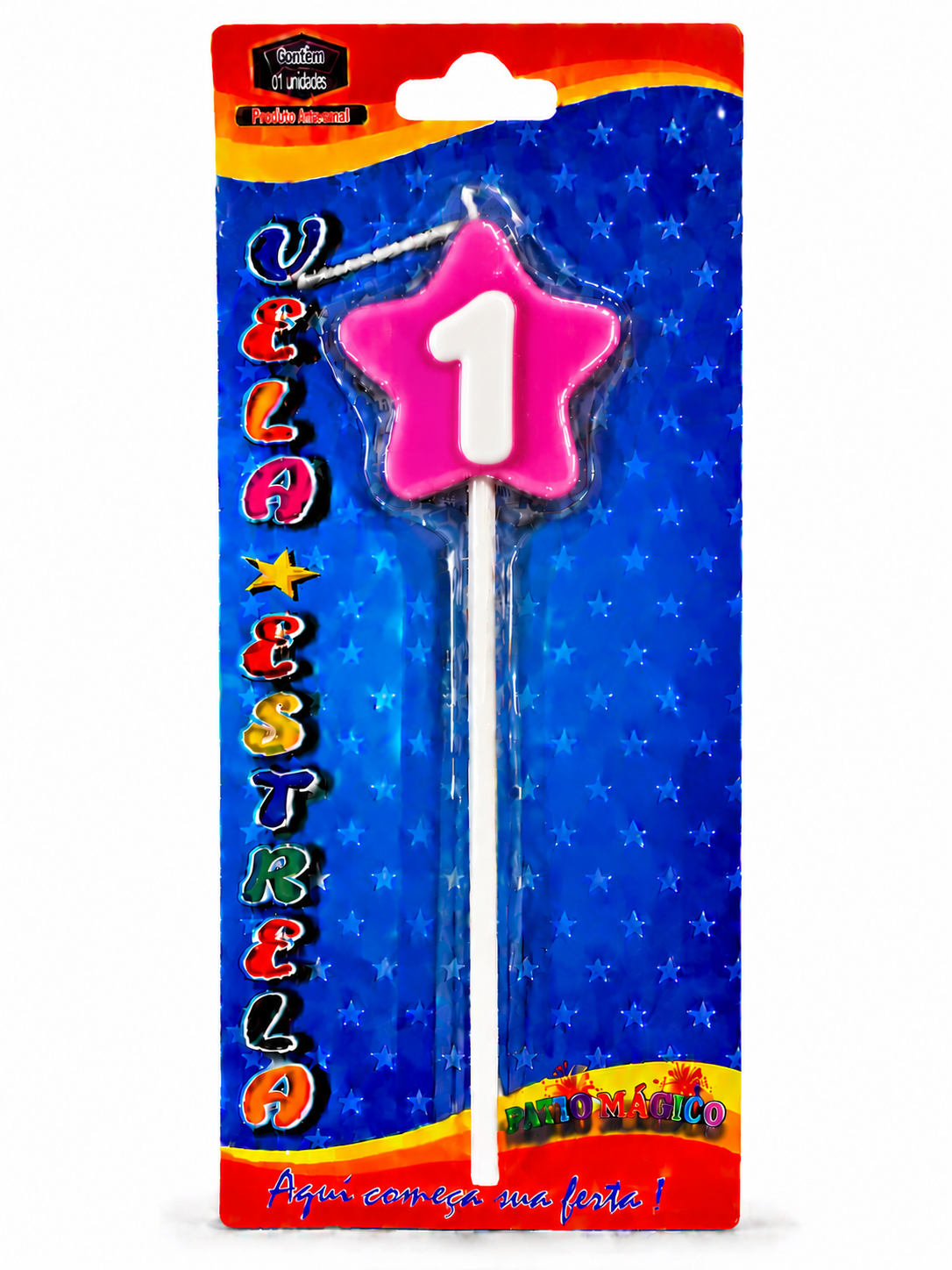 Star Number Birthday Candles