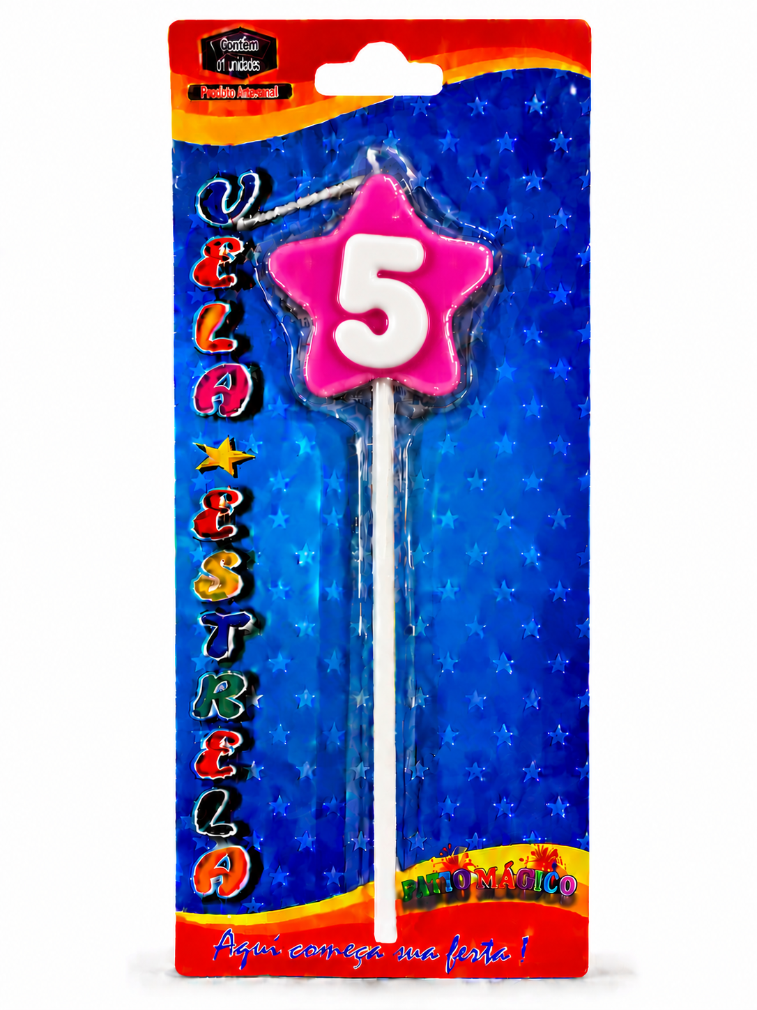 Star Number Birthday Candles