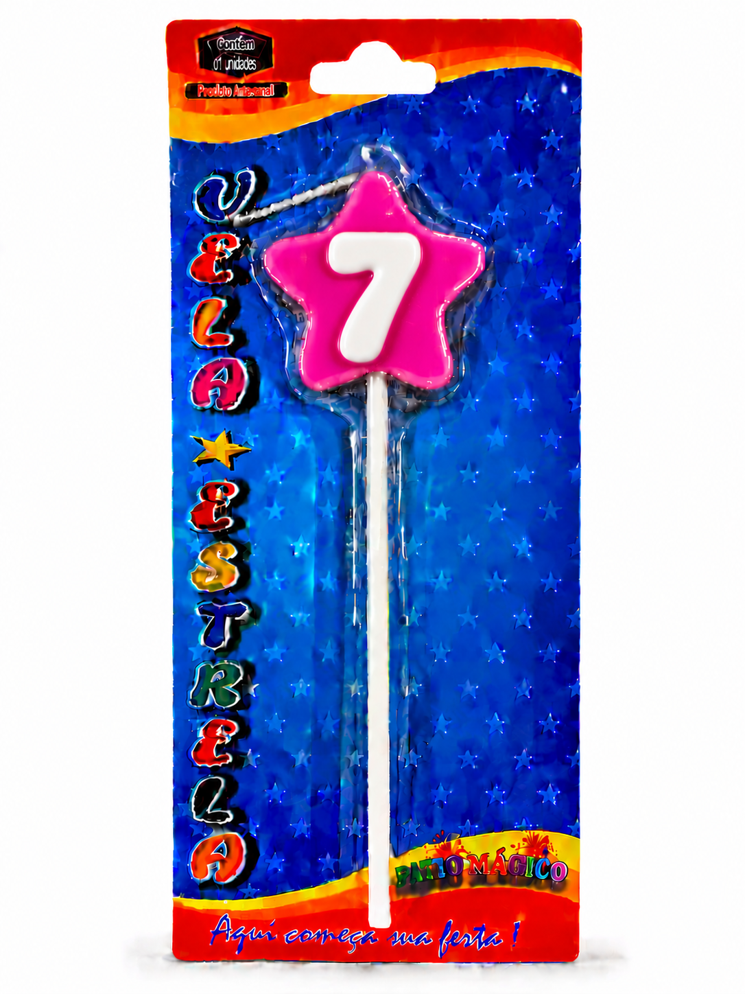 Star Number Birthday Candles