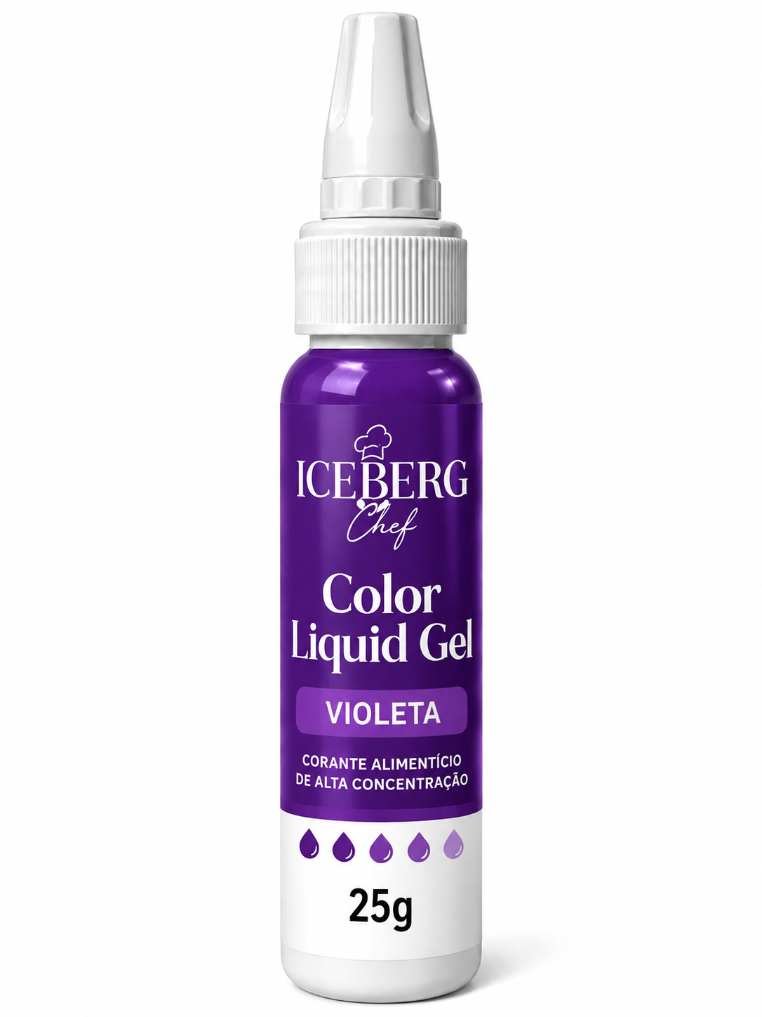 Iceberg Chef Concentrated Liquid Gel Food Colouring 25g