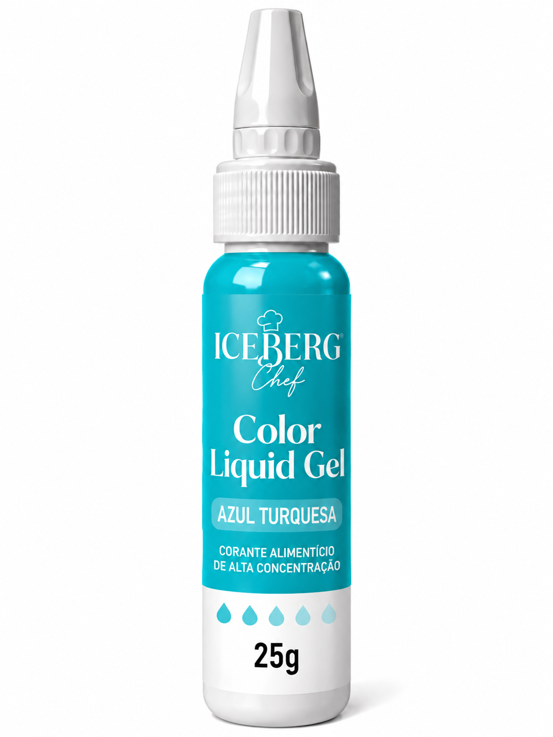 Iceberg Chef Concentrated Liquid Gel Food Colouring 25g