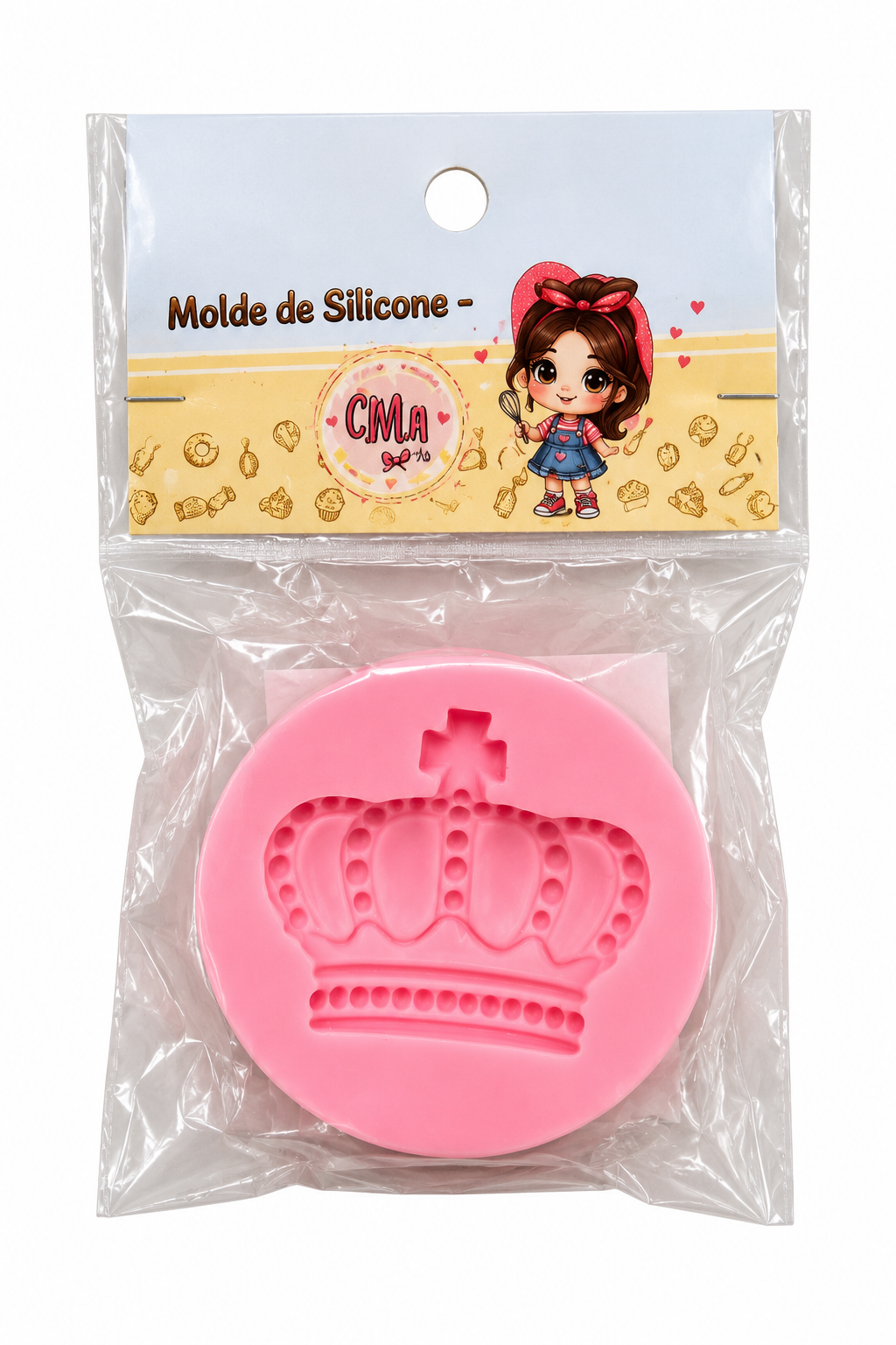 Ornate Royal Crown Silicone Mould