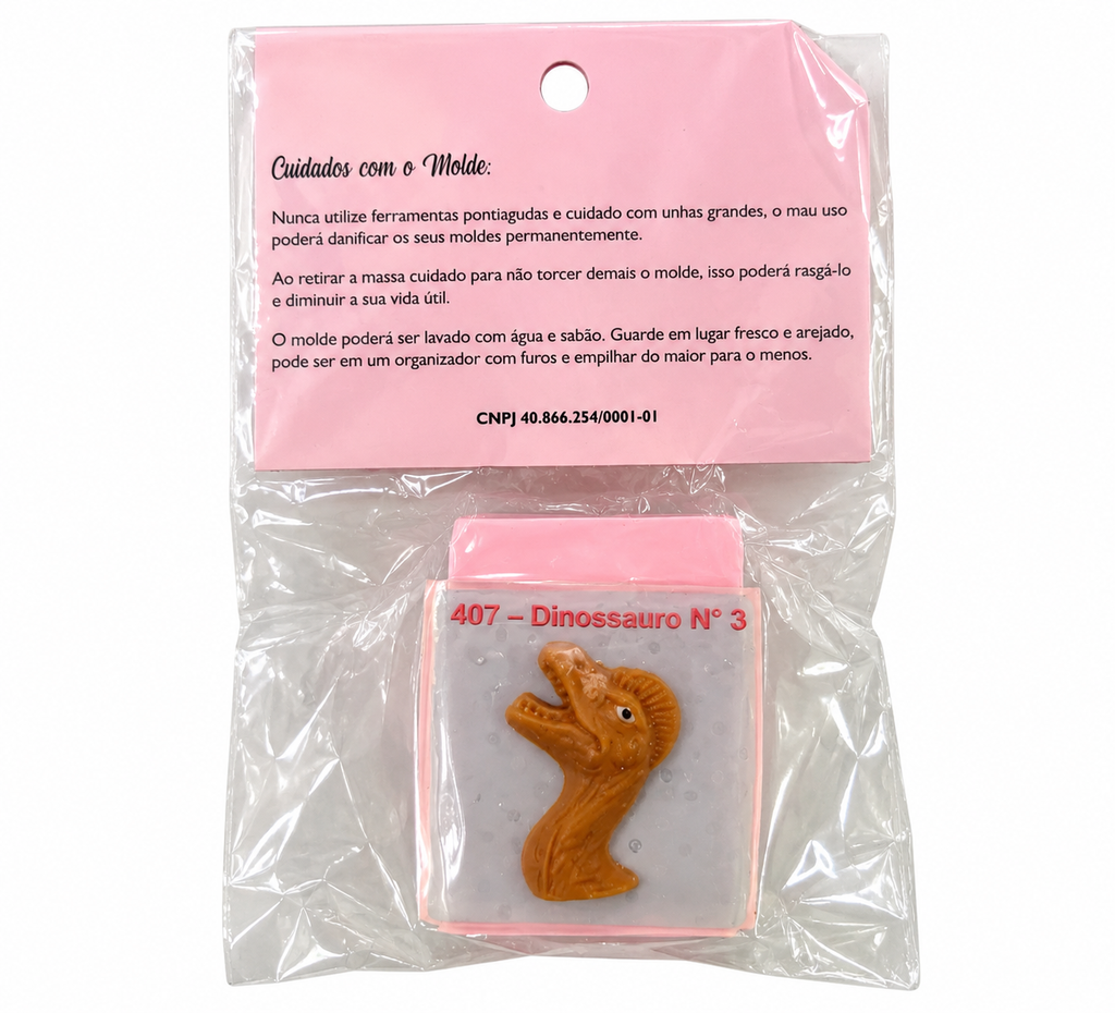Dinosaur No. 3 Silicone Mould – Marcela Arteira