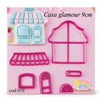 Shopfront Fondant Cutter Set – 9 cm – 6 Pieces