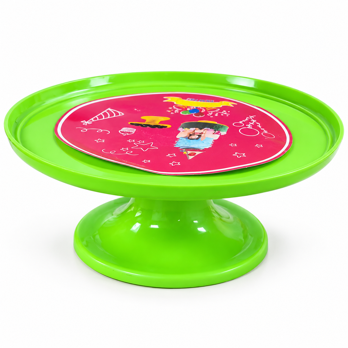 Round Low Pedestal Cake Stand