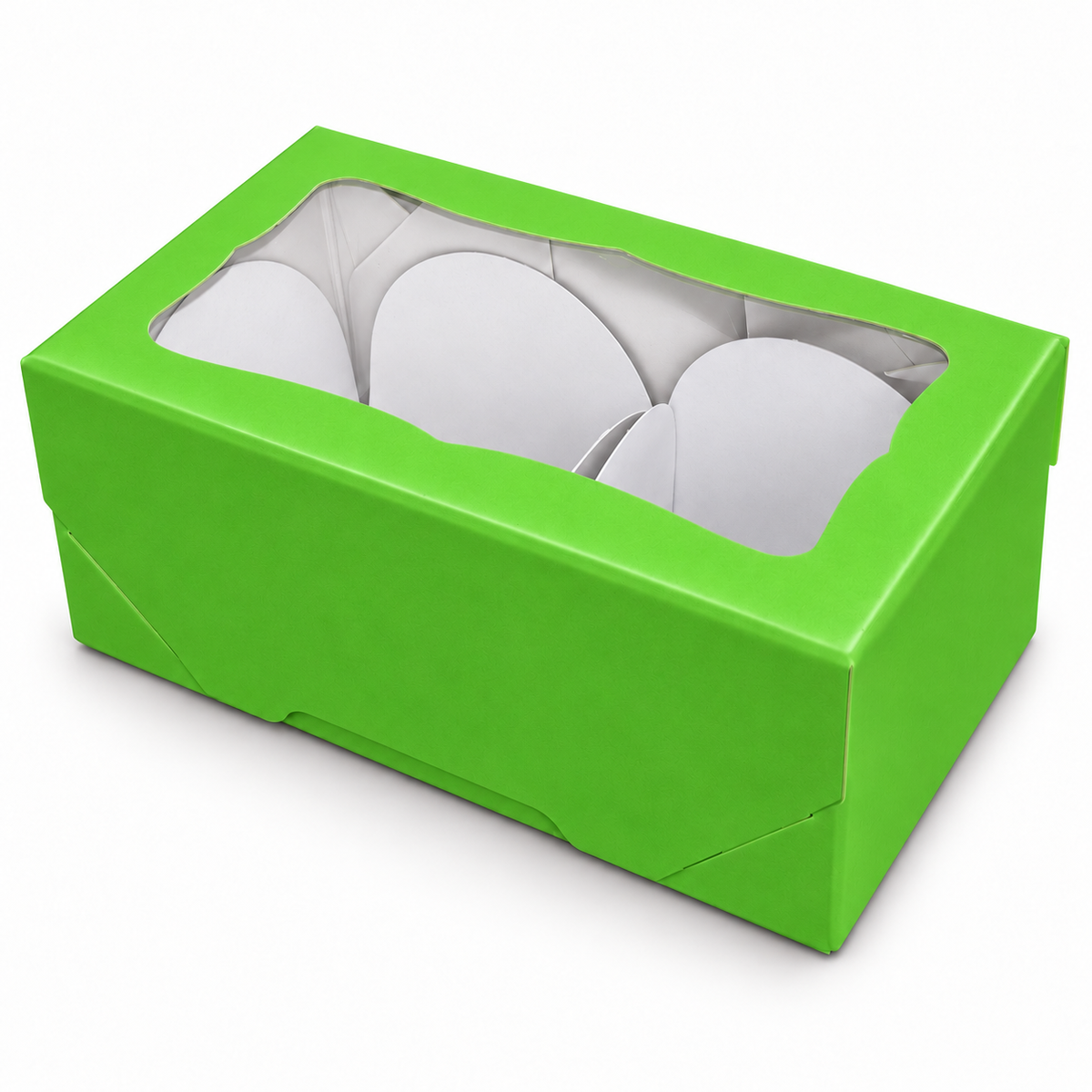 Window Sweet Gift Box with 2 Holders – Various Colours