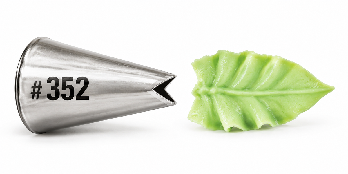 Leaf Piping Nozzle #352 – Small Leaf
