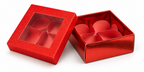 Glitter Window Sweet Box – Holds 4 Sweets