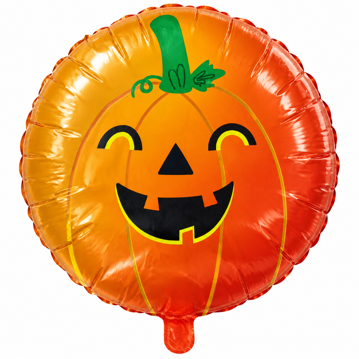 Smiling Pumpkin Halloween Foil Balloon