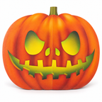3D Hanging Pumpkin Decoration – Halloween
