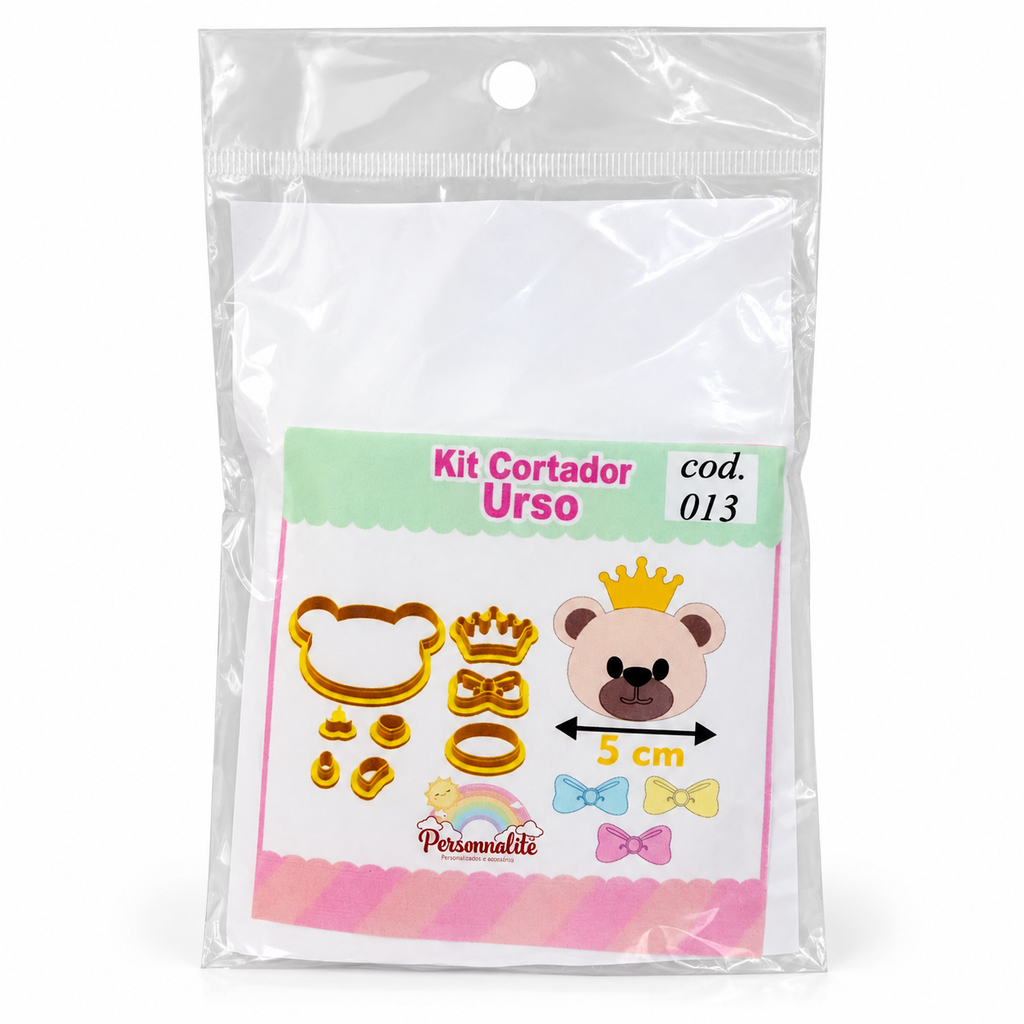 Bear Face Fondant & Biscuit Cutter