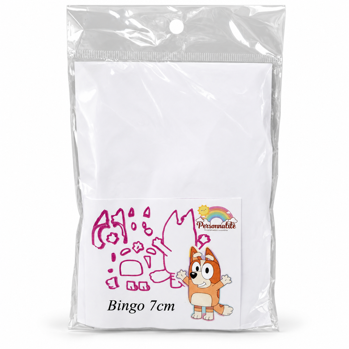 Bingo Character Body Fondant Cutter - 7 cm