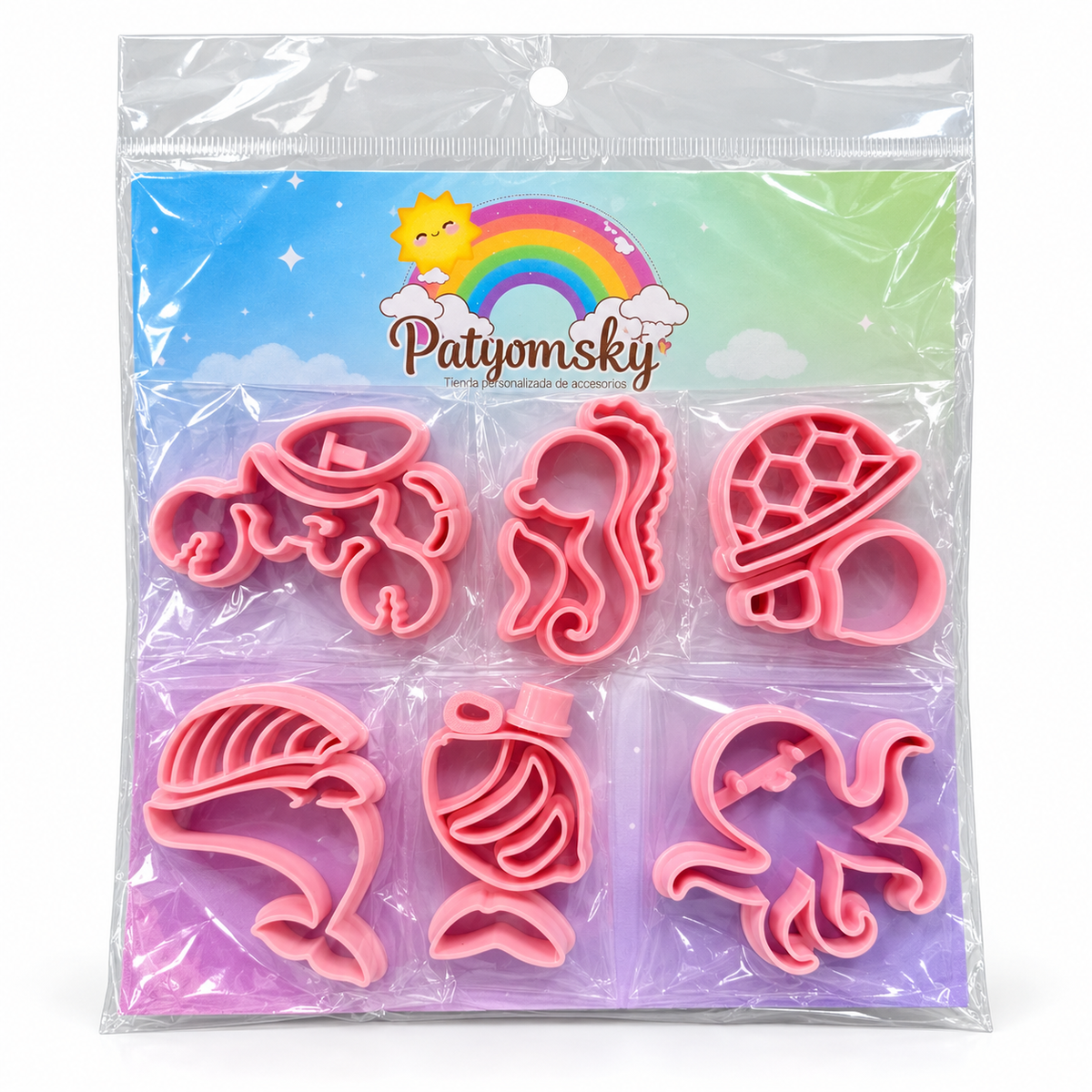 Under the Sea Fondant Cutter Set - 6 cm