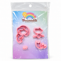 Ariel Mermaid Face Fondant Cutter - 5 cm