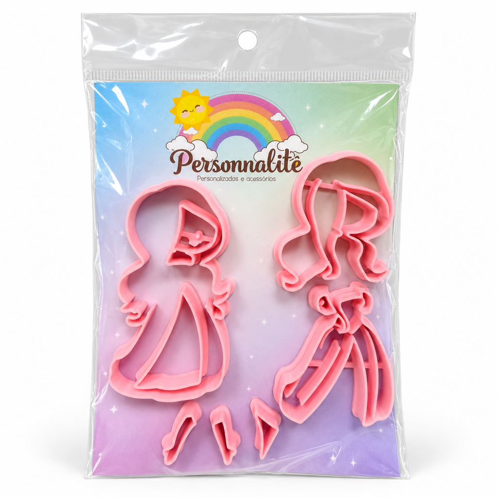 Princess Aurora Fondant Cutter - 8 cm