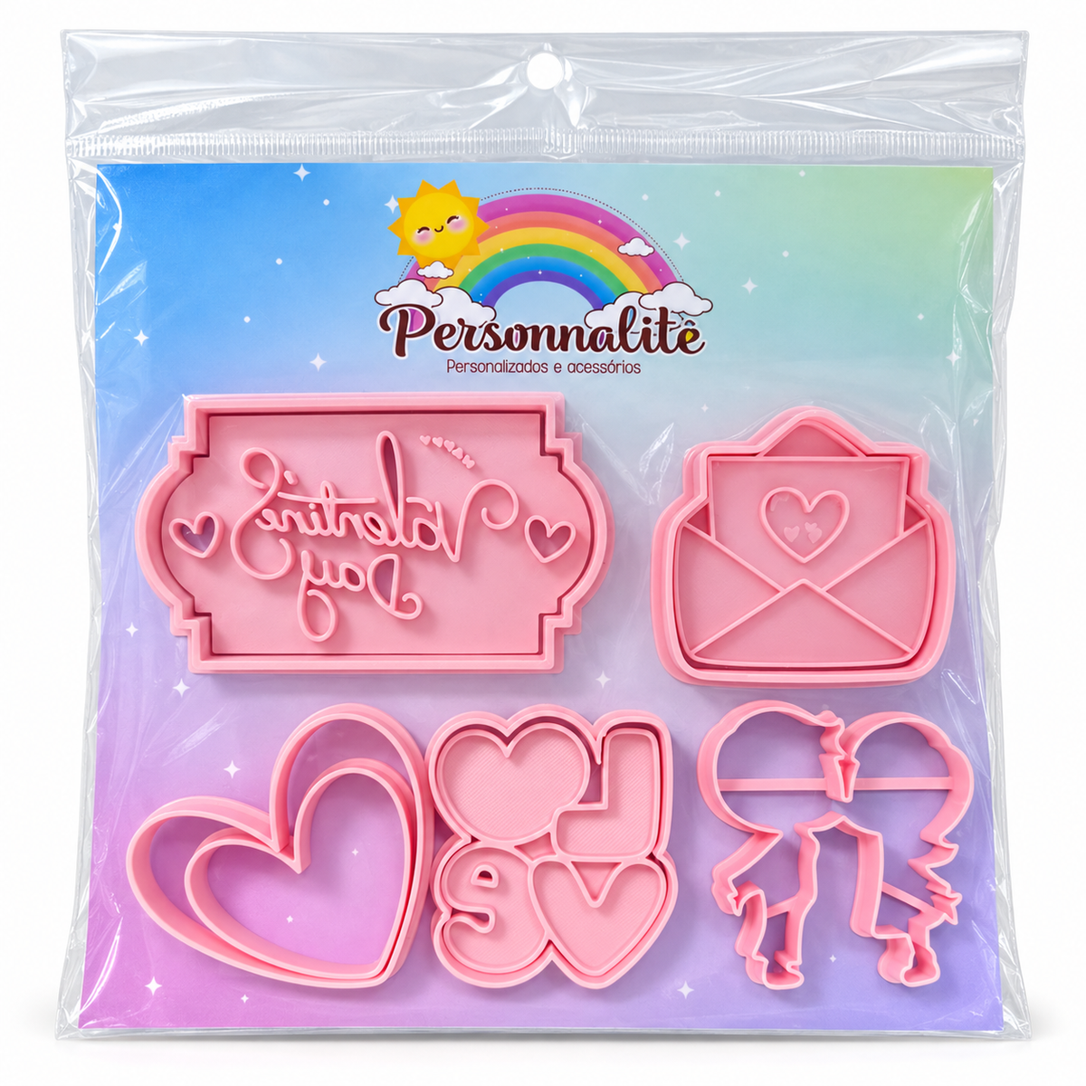 Valentine's Fondant Cutter Set