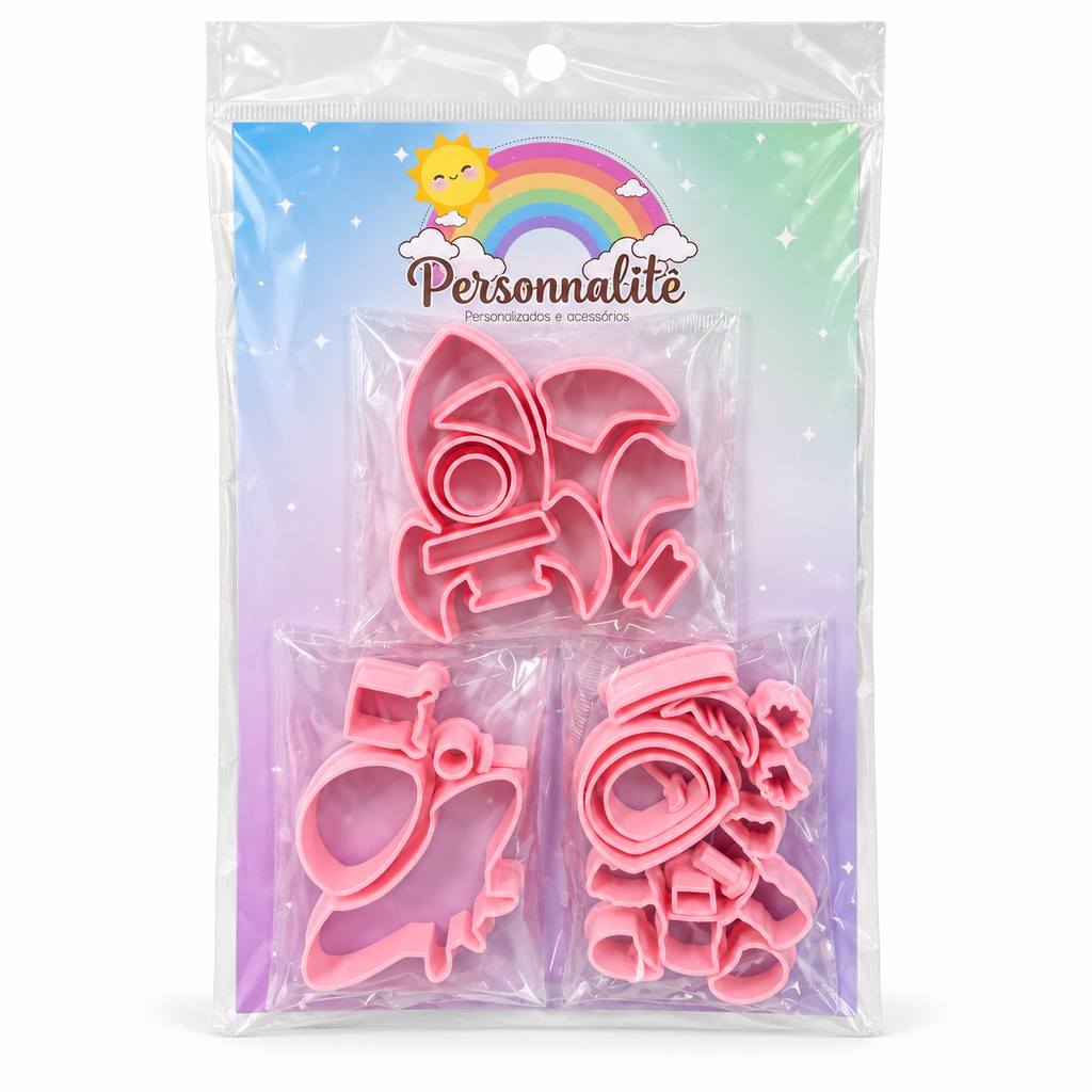 Astronaut Fondant Cutter Set