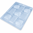 BWB Small Square Honey Cake Chocolate Mould – 3-Part – 10574