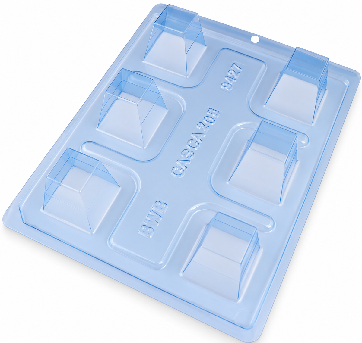 BWB Square Mousse Cup Chocolate Mould – 6 Cavities – 9427