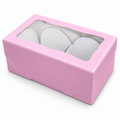 Window Sweet Gift Box with 2 Holders – Various Colours