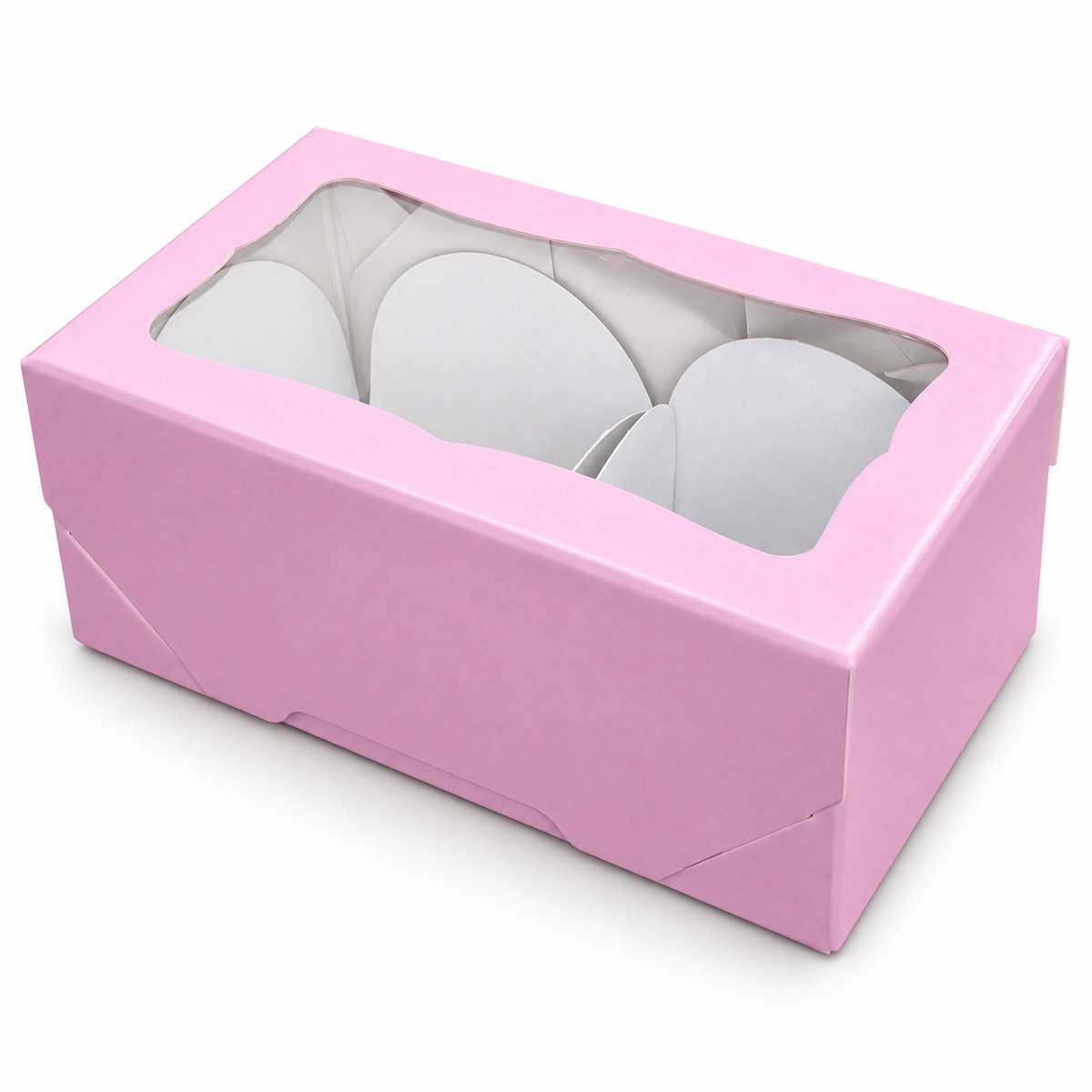 Window Sweet Gift Box with 2 Holders – Various Colours