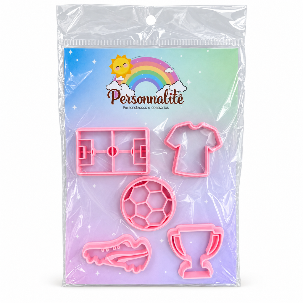 Football Fondant Cutter Set - 4 cm