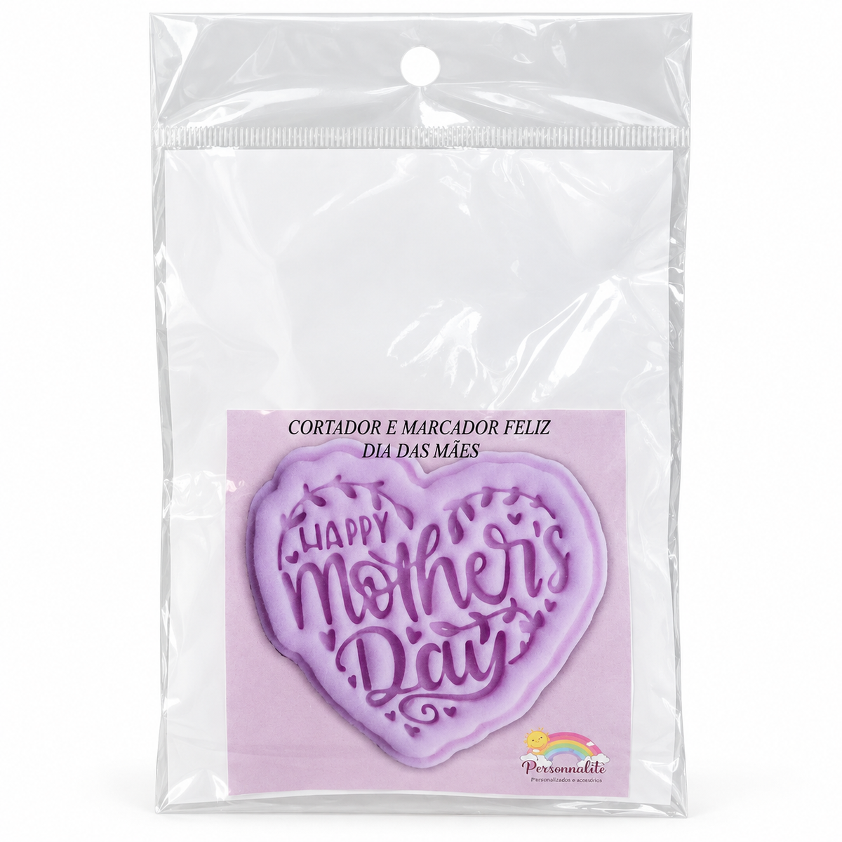 Mother's Day Heart Fondant Cutter