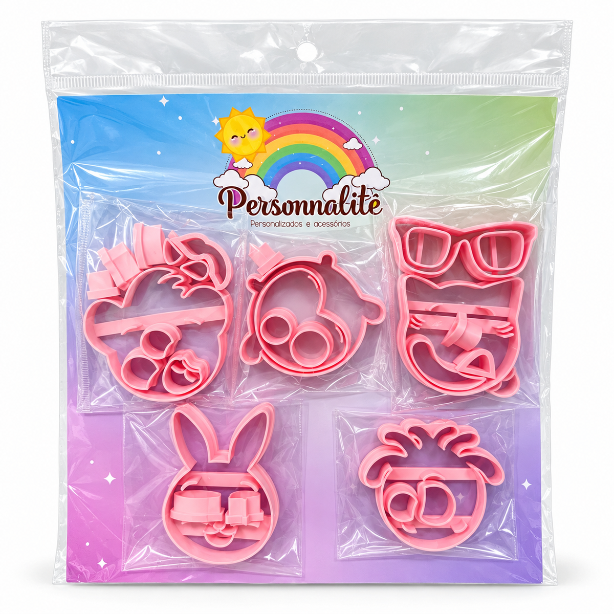 Bolofofos-Themed Fondant Cutter Set