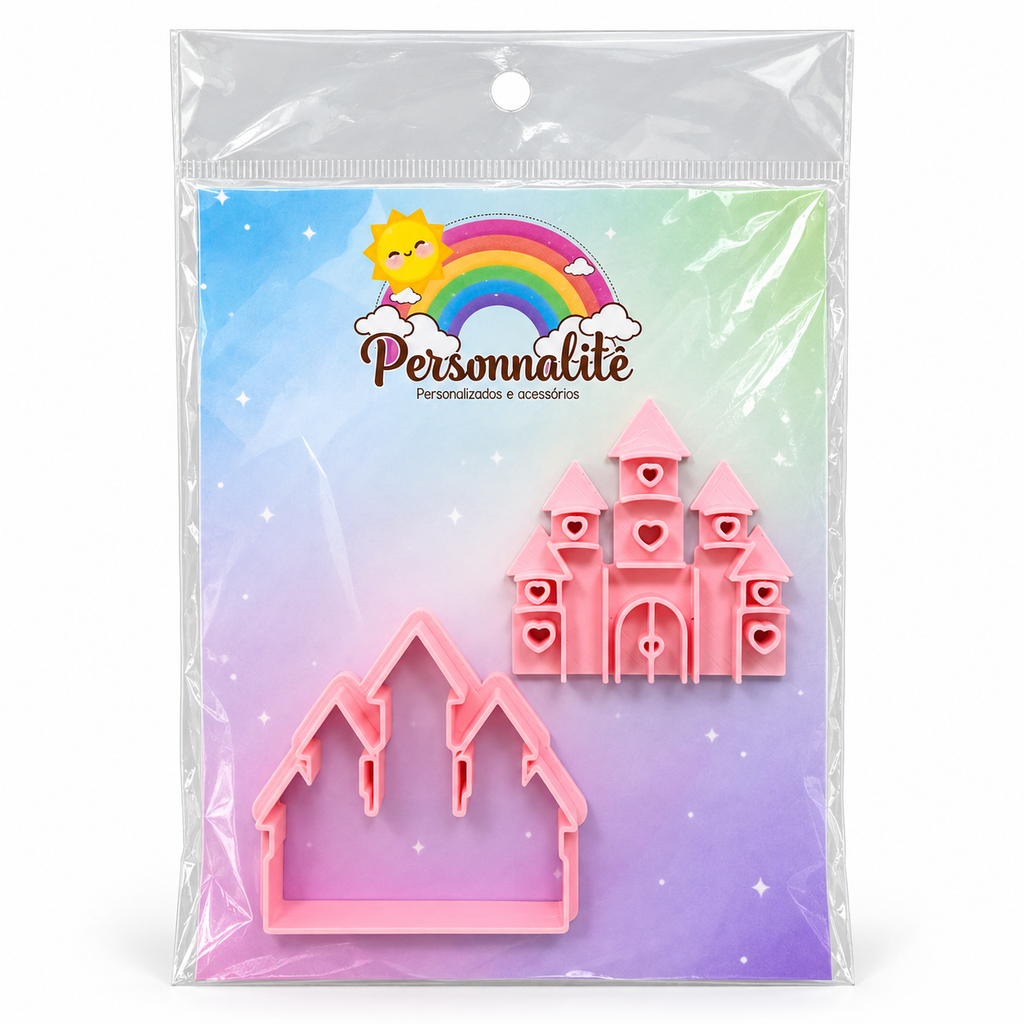 Princess Castle Fondant Cutter - 5 cm