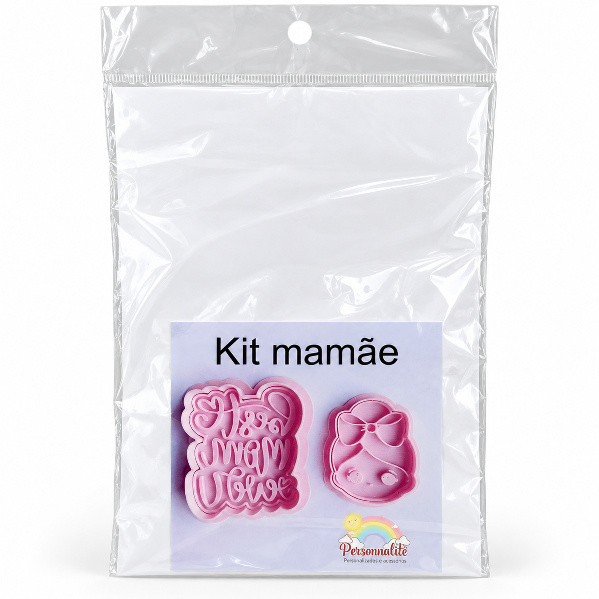 Mum-Themed Fondant Cutter Set