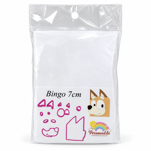 Bingo Character Face Fondant Cutter - 7 cm