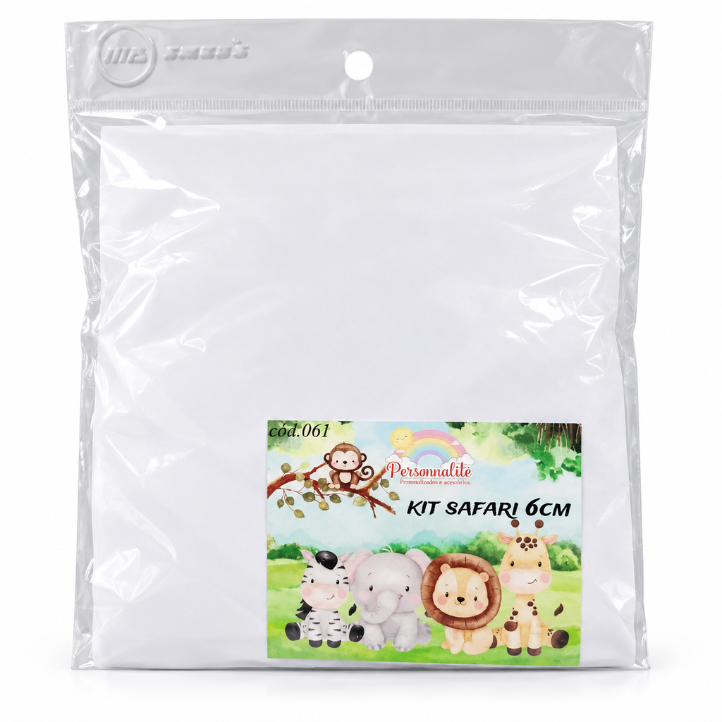 Safari Animal Fondant Cutter Set - 6 cm