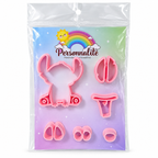 Sitting Stitch Fondant Cutter
