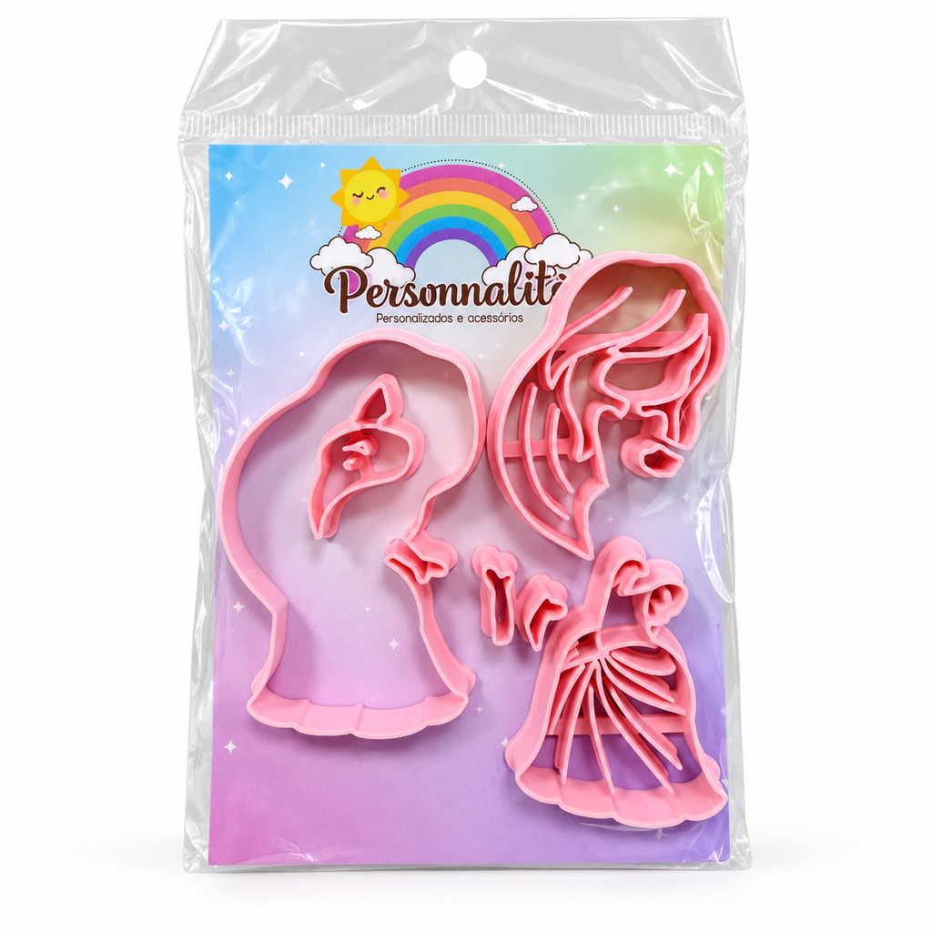 Princess Ariel Fondant Cutter - 8 cm