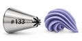 Cake Brasil Closed Star Piping Nozzle #133