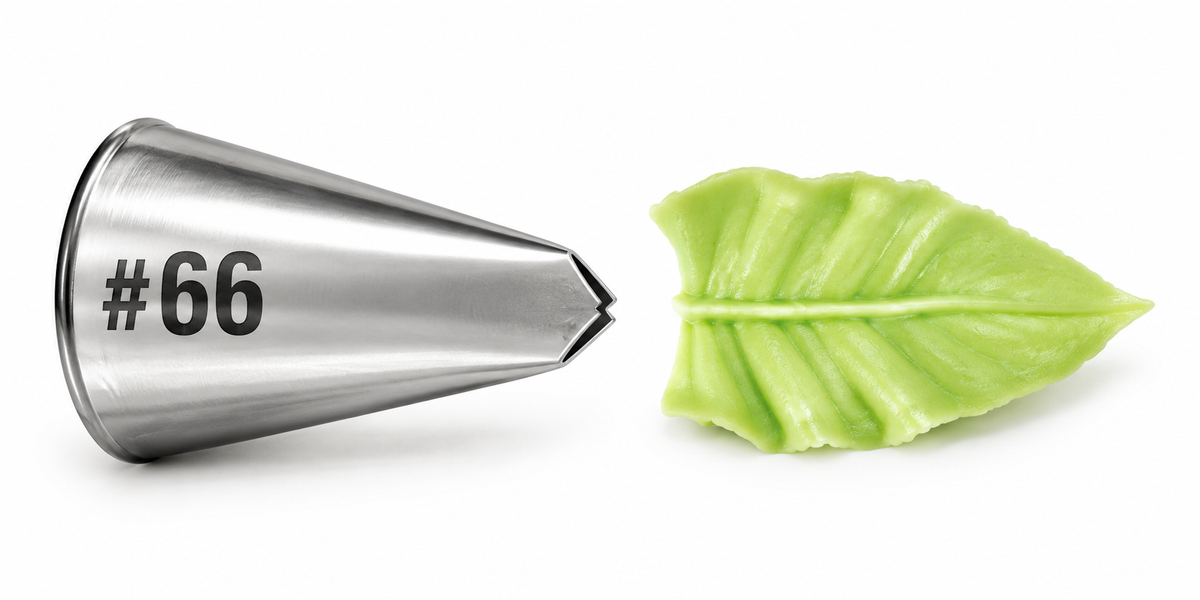 Cake Brasil Leaf Piping Nozzle #066