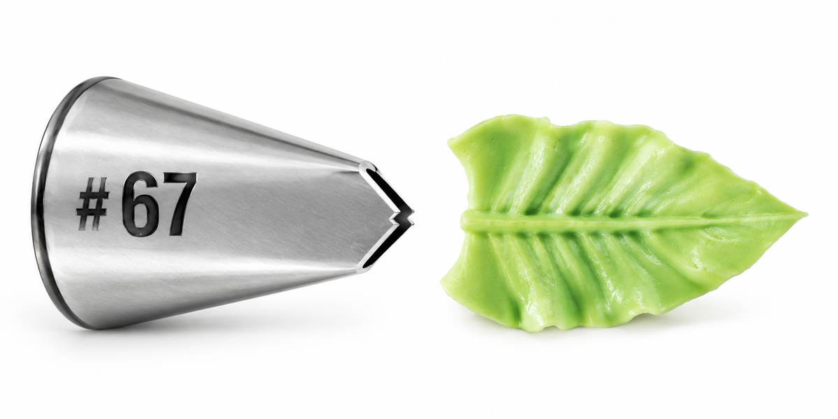 Cake Brasil Leaf Piping Nozzle #067