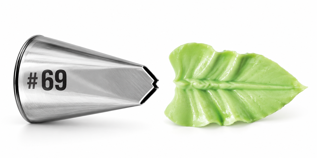 Cake Brasil Leaf Piping Nozzle #069