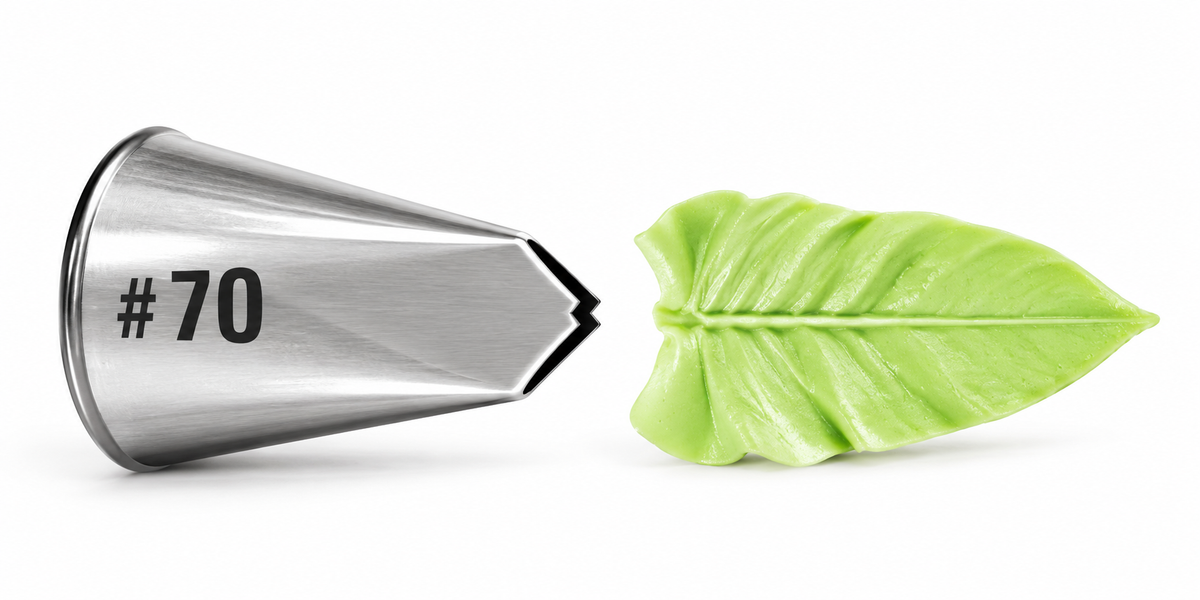 Cake Brasil Leaf Piping Nozzle #070