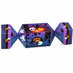 Purple Halloween Cracker-Shaped Favour Boxes – Pack of 10