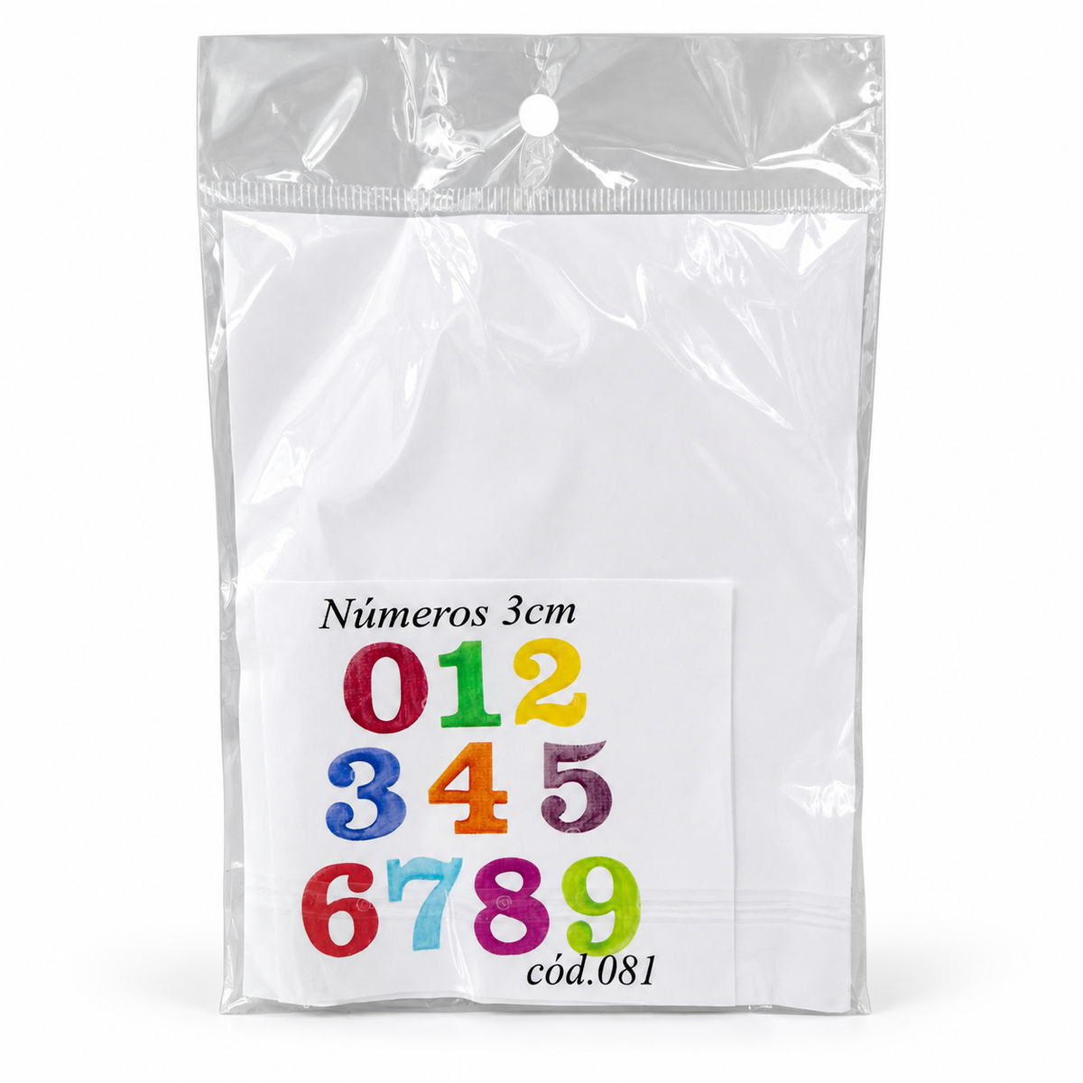 Number Fondant Cutter Set - 3 cm