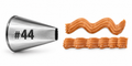Cake Brasil Basketweave Piping Nozzle #044