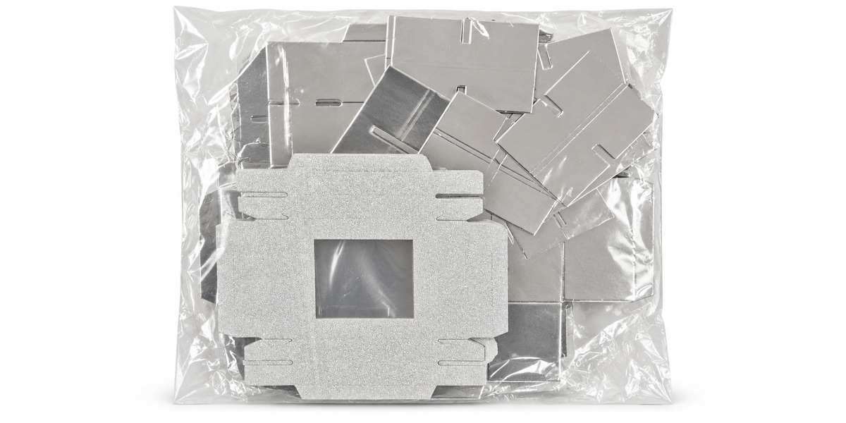 Glitter Window Sweet Box – Holds 4 Sweets