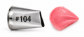 Cake Brasil Petal Piping Nozzle #104