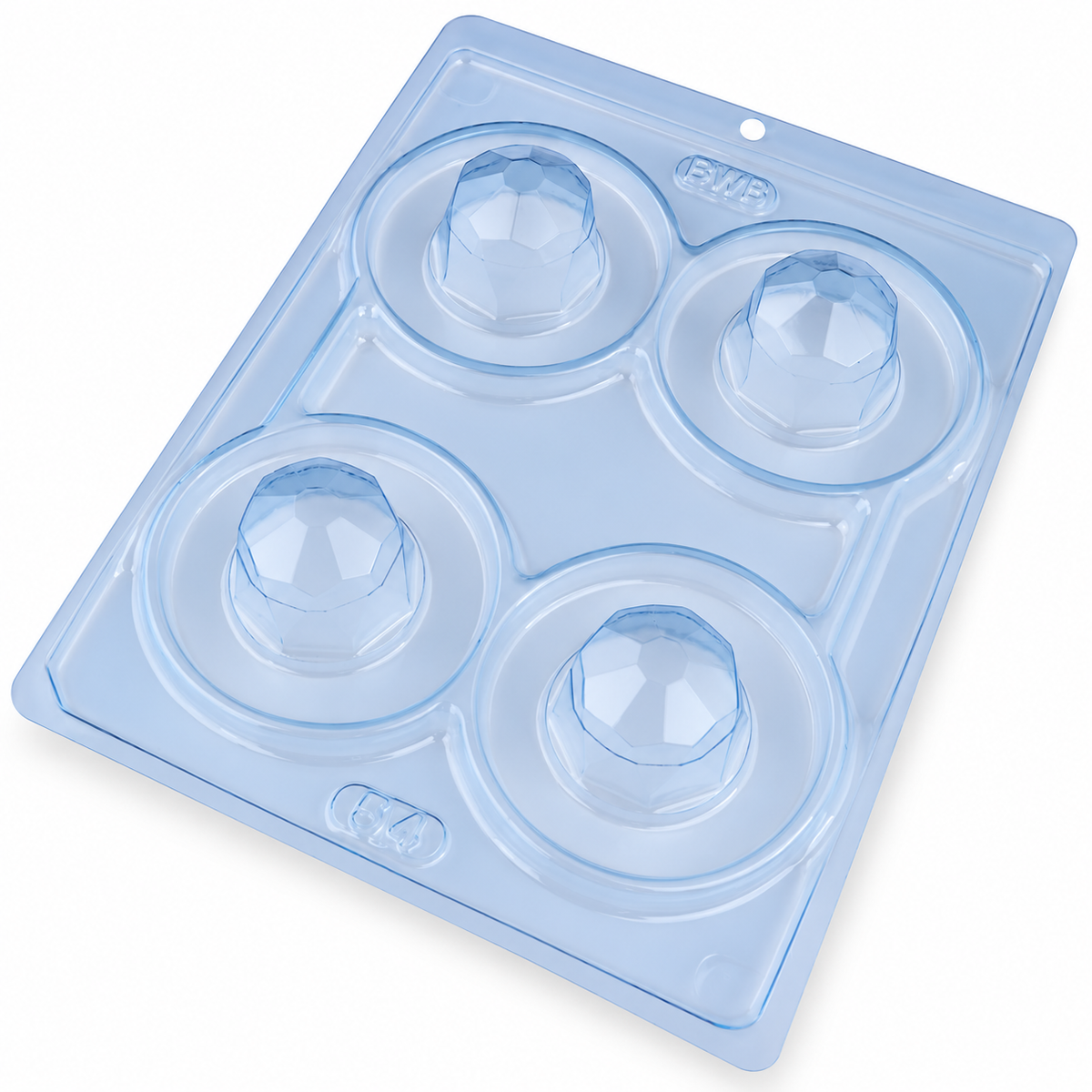 BWB Diamond Chocolate Truffle Mould – 3-Part – 54