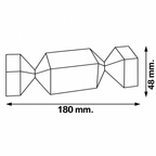 Halloween Cracker-Shaped Favour Boxes – Pack of 10