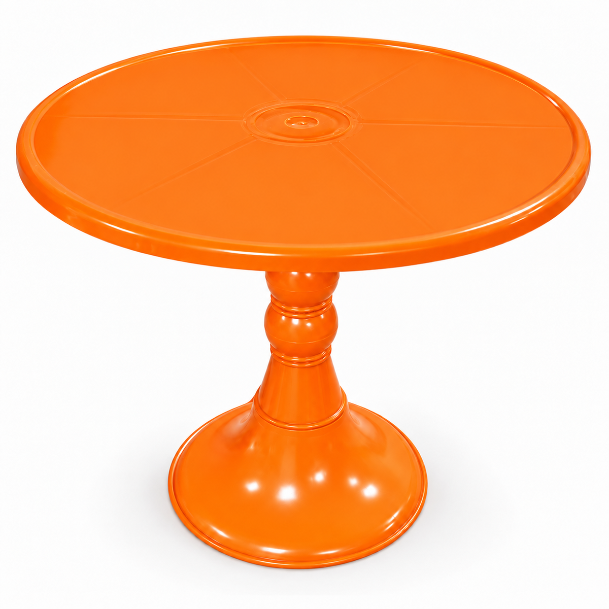 Tall Round Pedestal Cake Stand