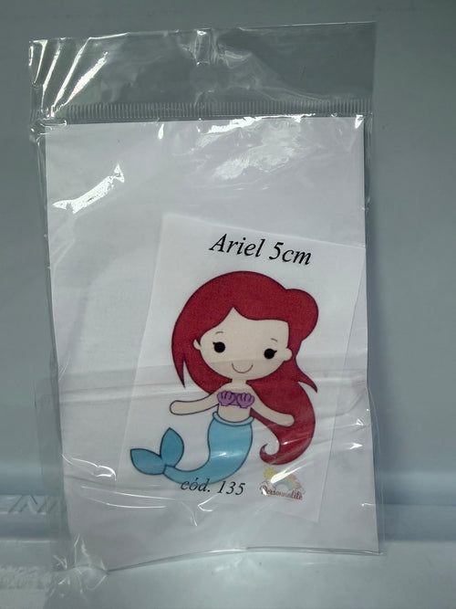 Ariel Mermaid Face Fondant Cutter - 5 cm