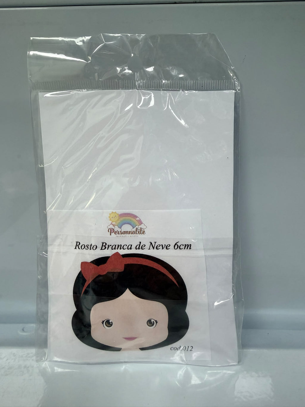 Snow White Face Fondant Cutter - 6 cm